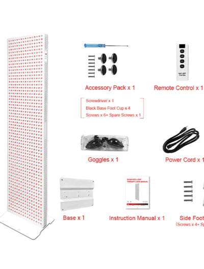 Red Light Therapy Panel | 1440W 960 LEDs Pulse X5000