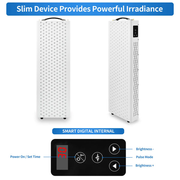 Red Light Therapy Panel | 450W 300 LEDs 660nm 850nm