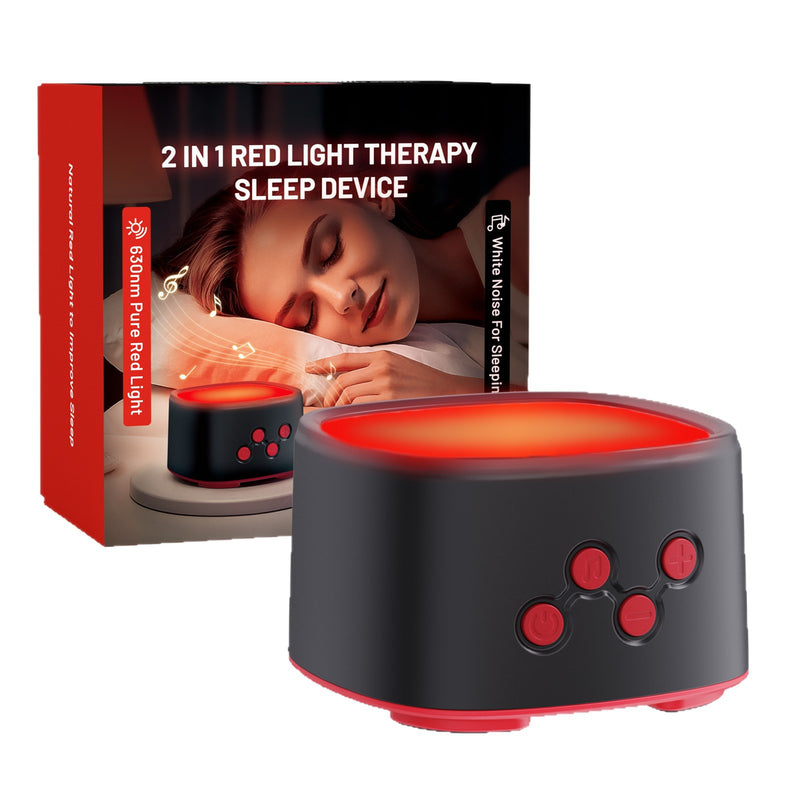 Red Light Sleep Device | 630nm Pure Red Light & White Noise