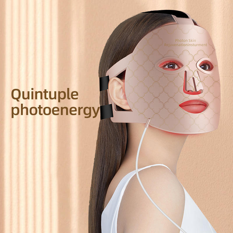 8-Color LED Silicone Face Mask — Infrared & Red Light Therapy