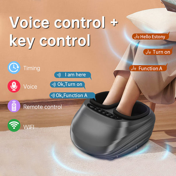 Shiatsu Foot Massager (FM011) — Red Light, Air Compression & Heat