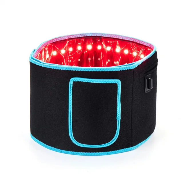Wireless Red Light Waist Belt — 126 Beads, 640nm with Heat