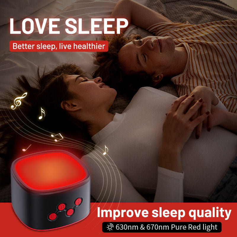 Red Light Sleep Device | 630nm Pure Red Light & White Noise