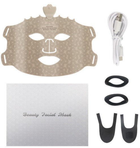 Silicone LED Facial Mask — Infrared Photon Therapy