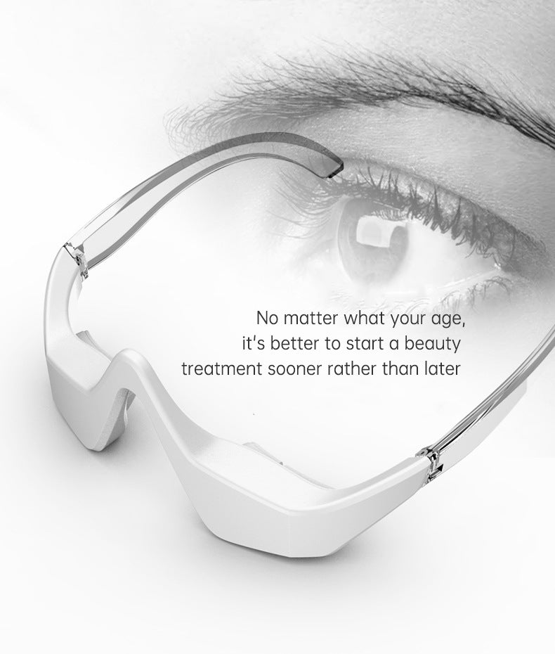 LED Red Light Eye Massager — EMS Microcurrent & 3D Vibration
