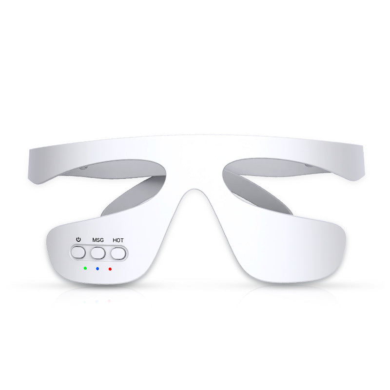 Portable Eye Massager — Wireless Heat & Red Light for Dark Circles