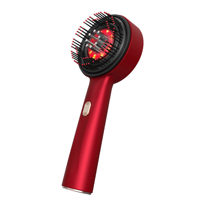 Red Light Scalp Comb | Electric 3-Speed Vibration Massager