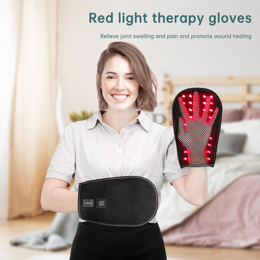 Near-Infrared Therapy Gloves (MPW-0202) — 660/850nm Hand Relief