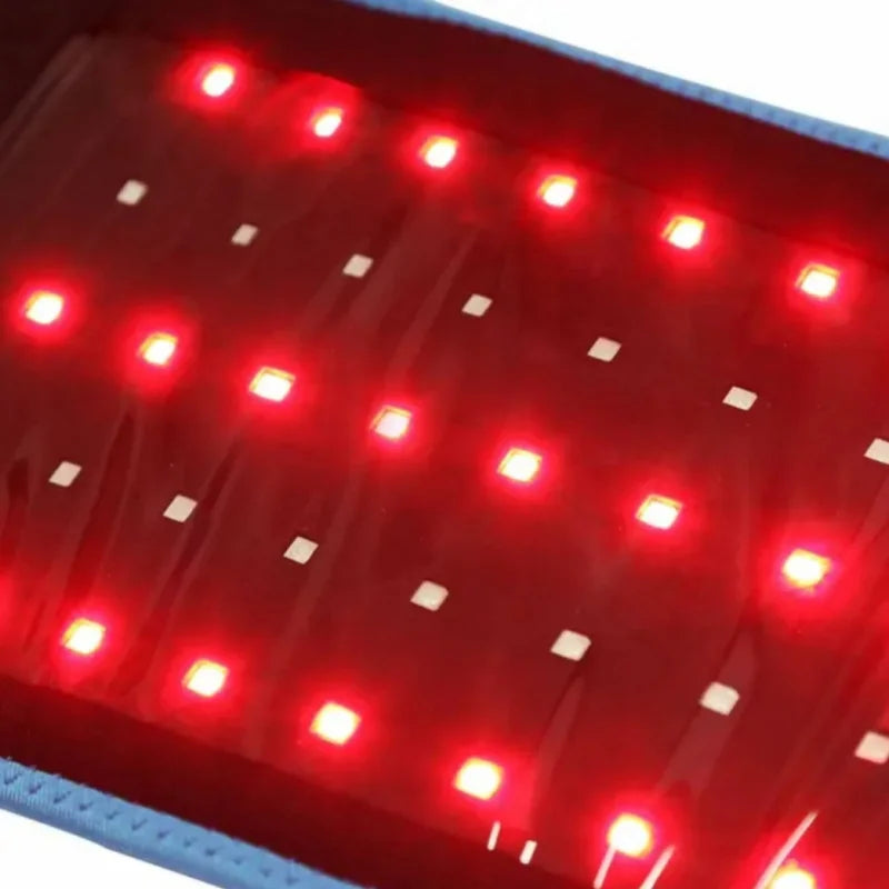 Wireless Red Light Waist Belt — 126 Beads, 640nm with Heat