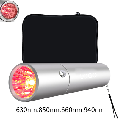 Portable Red & Infrared Therapy Pen — 3/4 Light Sources
