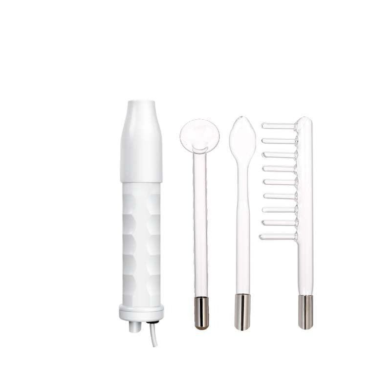 High-Frequency Facial Wand — Red Light Electrotherapy Set