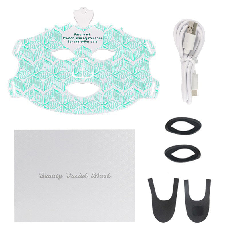 Silicone LED Facial Mask — Infrared Photon Therapy