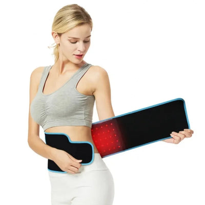 Wireless Red Light Waist Belt — 126 Beads, 640nm with Heat