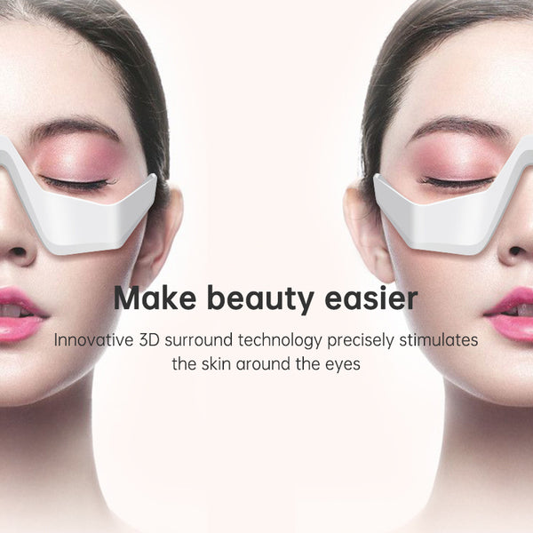 LED Red Light Eye Massager — EMS Microcurrent & 3D Vibration