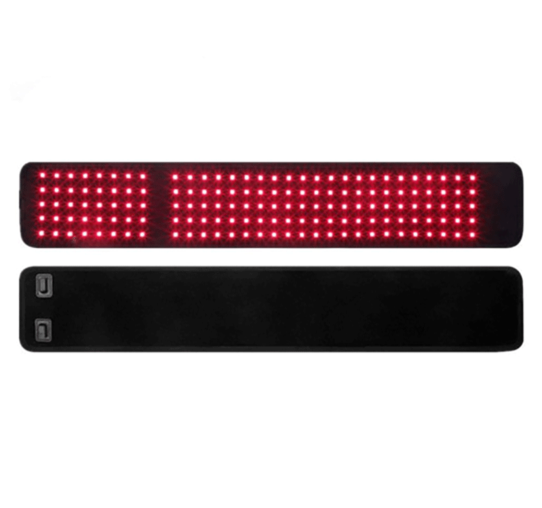 Foot Red Light Therapy Pad — 150 LEDs, 640/660/880nm, Pulse & EMS