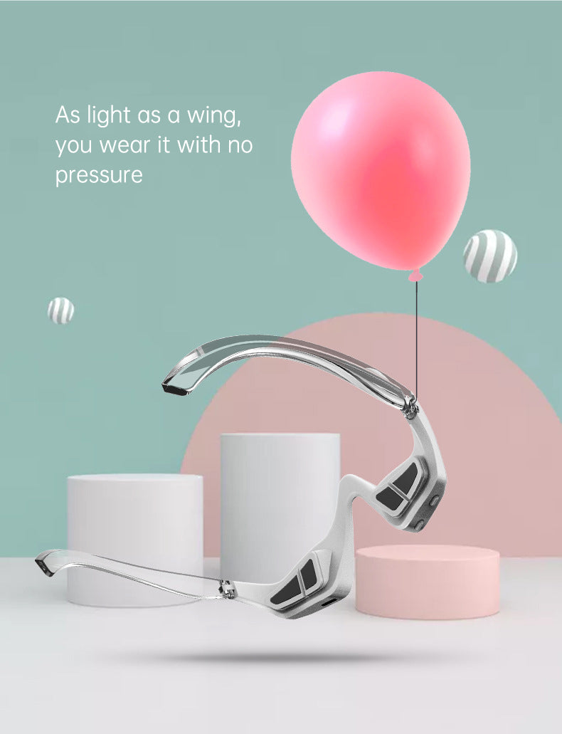 LED Red Light Eye Massager — EMS Microcurrent & 3D Vibration
