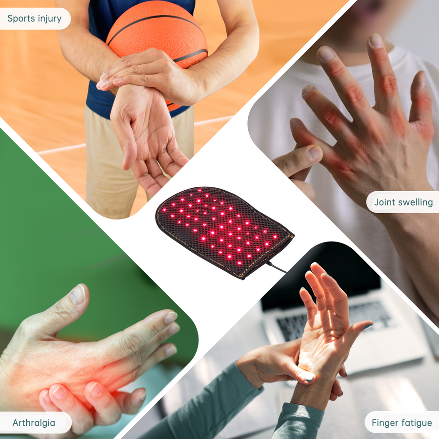 Near-Infrared Therapy Gloves (MPW-0202) — 660/850nm Hand Relief