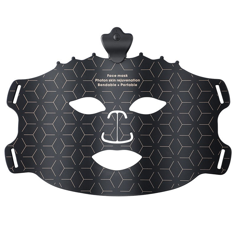 Silicone LED Face & Neck Mask — Red and Blue Light
