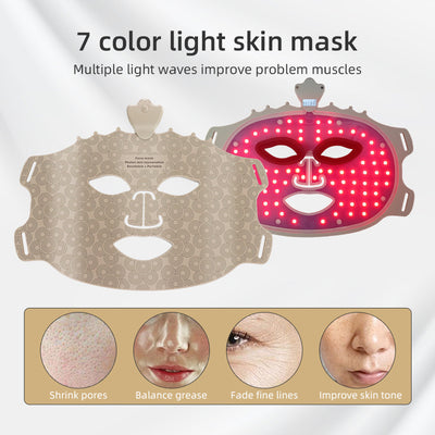 Silicone LED Facial Mask — Infrared Photon Therapy