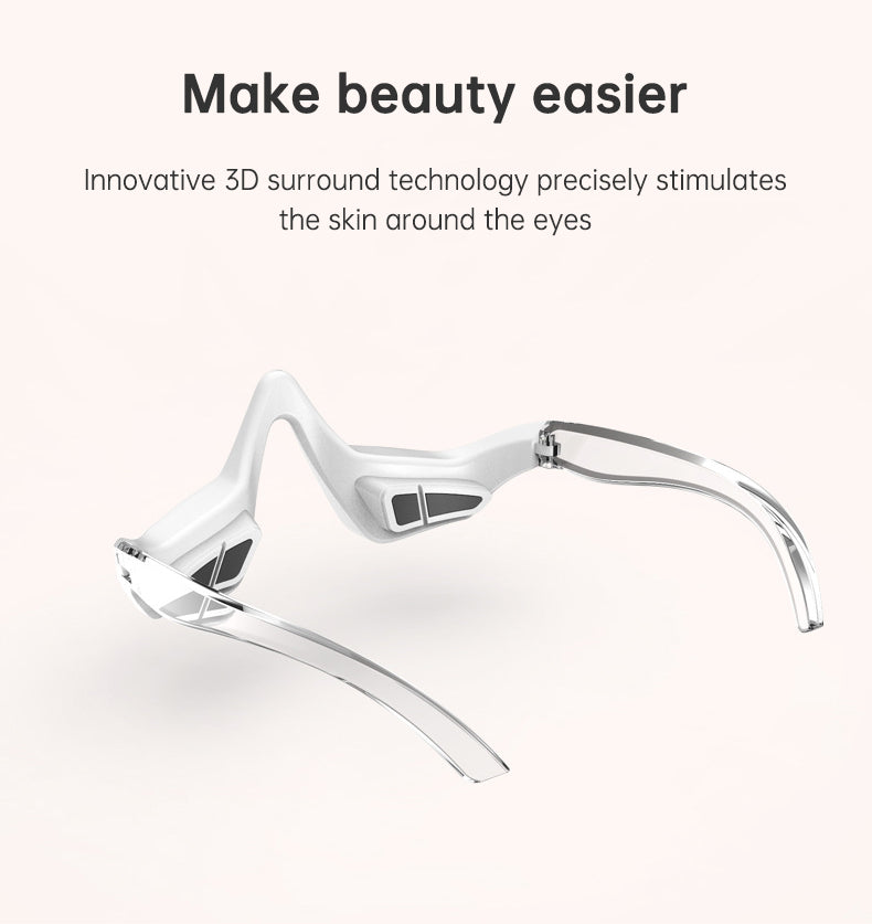 LED Red Light Eye Massager — EMS Microcurrent & 3D Vibration