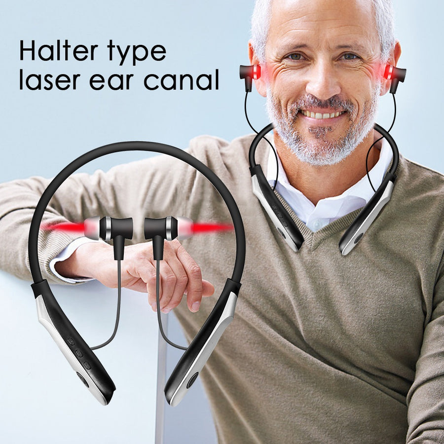 Neck-Worn 650nm Laser Therapy Instrument (SPK-700) — Nasal & Ear