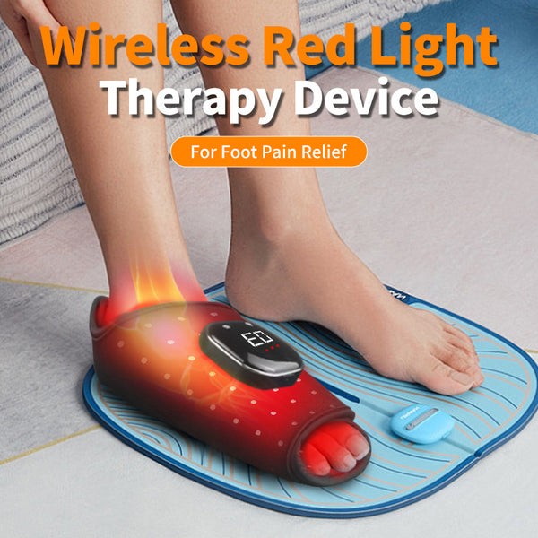 Red Light Therapy Shoes — Wireless Charging, 10W Foot Care
