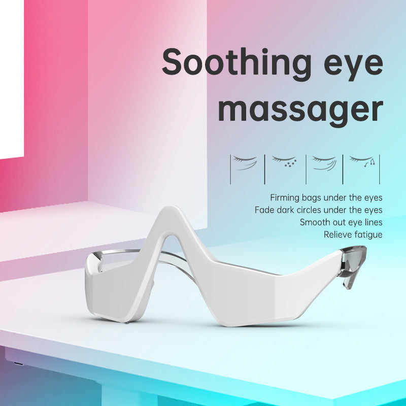 LED Red Light Eye Massager — EMS Microcurrent & 3D Vibration