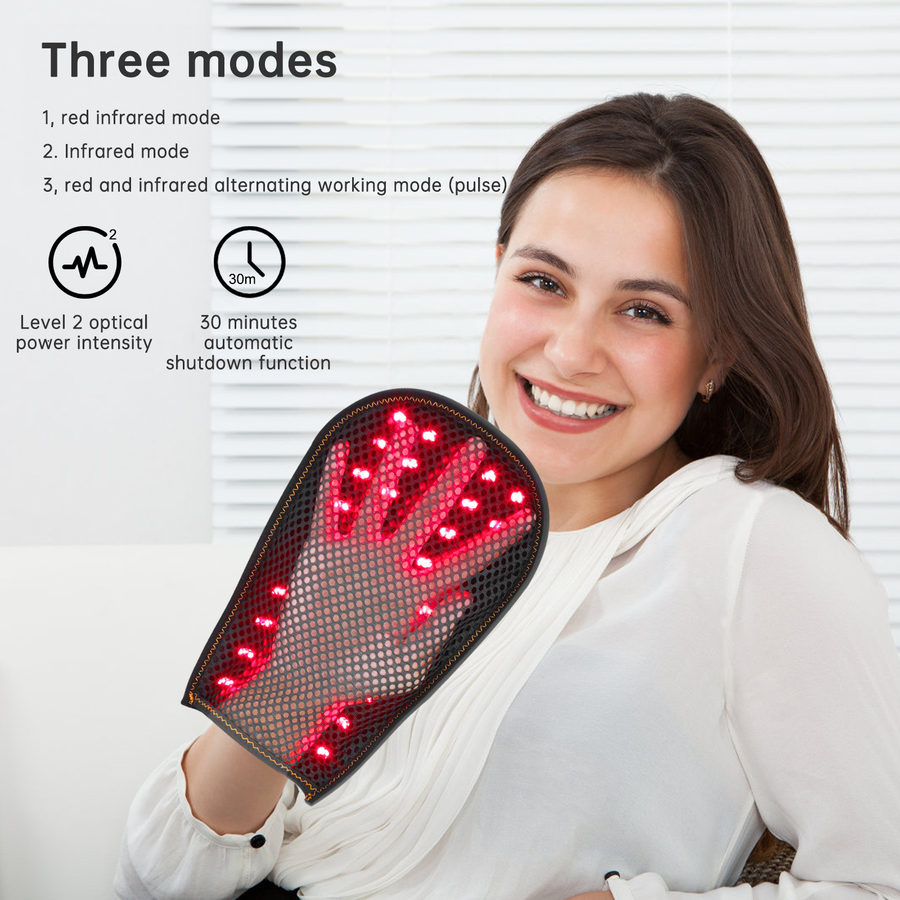 Near-Infrared Therapy Gloves (MPW-0202) — 660/850nm Hand Relief