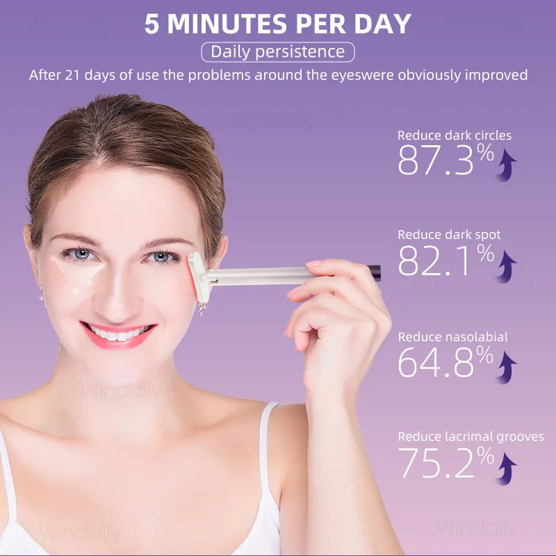 Red Light Facial Wand | 4-in-1 EMS Microcurrent & Warmth