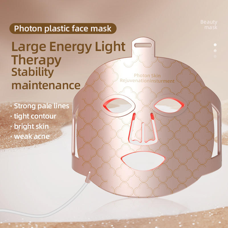 8-Color LED Silicone Face Mask — Infrared & Red Light Therapy