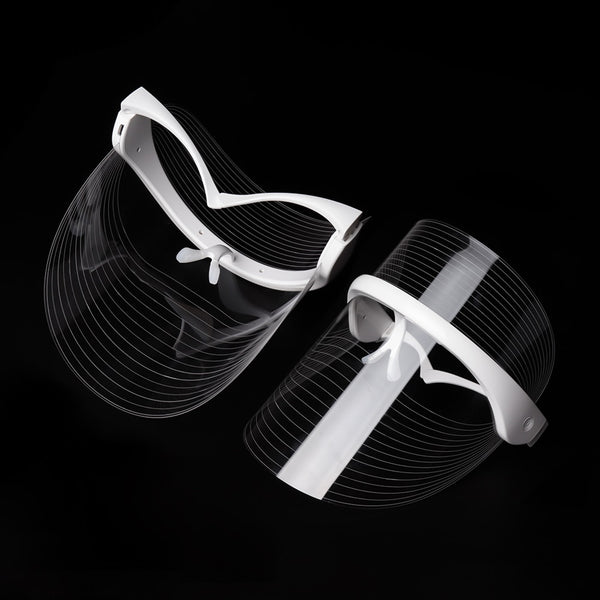 3-Color LED Light Therapy Face Mask — Red, Blue & Yellow Light