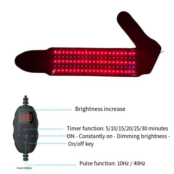 Infrared Heating Waist Belt — 686 LED Beads, 5-Gear Control