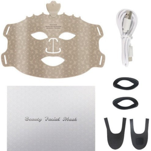 Silicone LED Facial Mask — Infrared Photon Therapy
