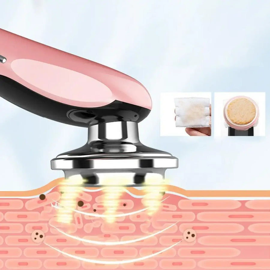 Electroporation LED Photon Facial Device — Microcurrent Lift