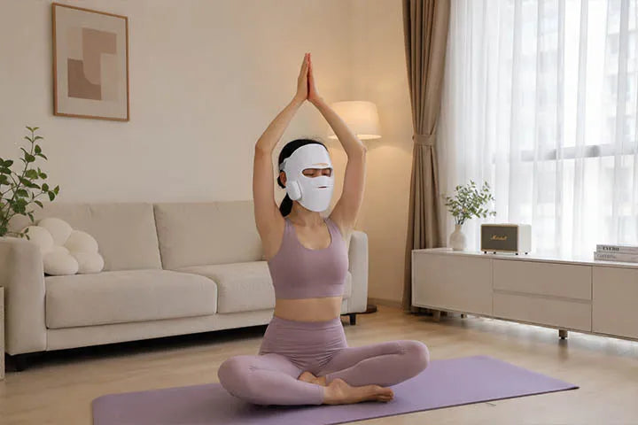 LED Light Therapy Mask | 4-Wavelength 9D Wireless Face Mask