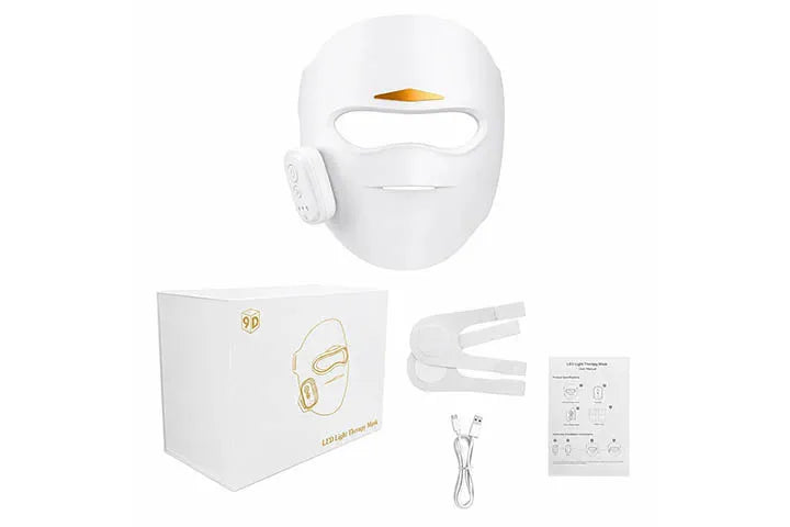 LED Light Therapy Mask | 4-Wavelength 9D Wireless Face Mask