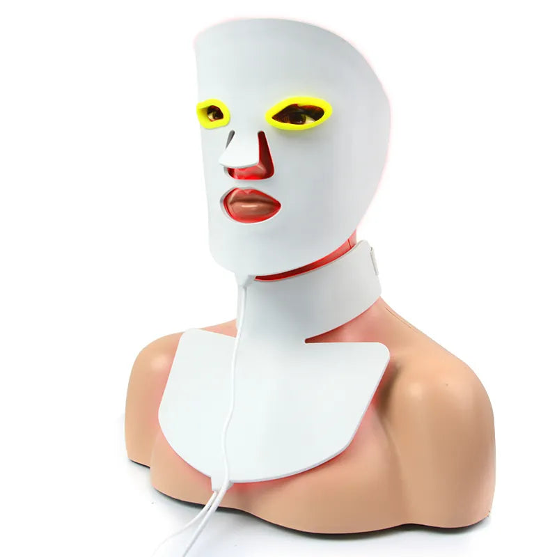 LED Light Therapy Mask | 7-Color 193 LEDs Facial Therapy Mask