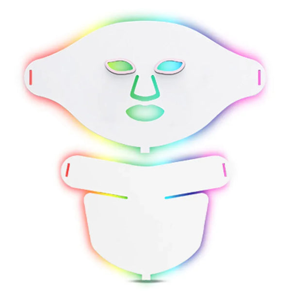 LED Light Therapy Mask | 7-Color 193 LEDs Facial Therapy Mask