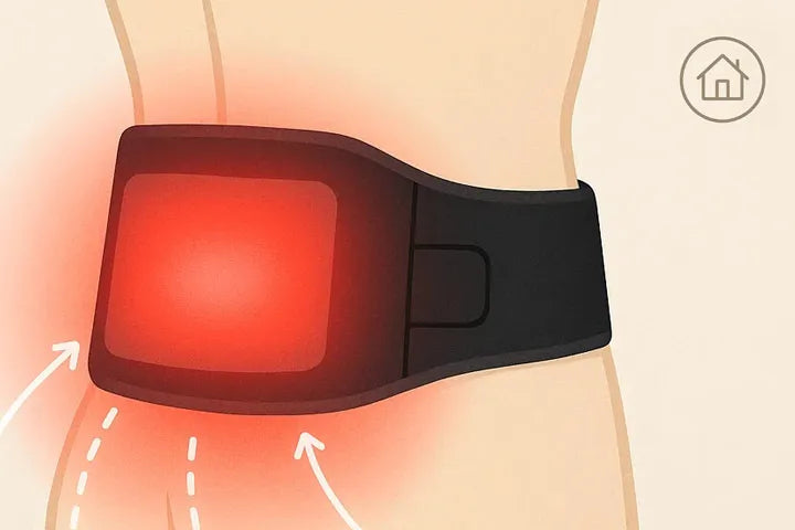 Red Light Therapy Belt | 105 LEDs 660nm 880nm 18W Wrap