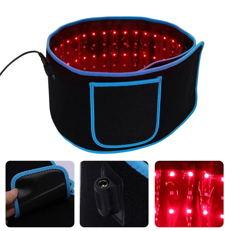 Red Light Therapy Belt | 105 LEDs 660nm 880nm 18W Wrap