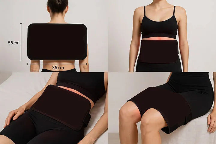 Red Light Therapy Belt | 210 LEDs 660nm 850nm 36W Wrap