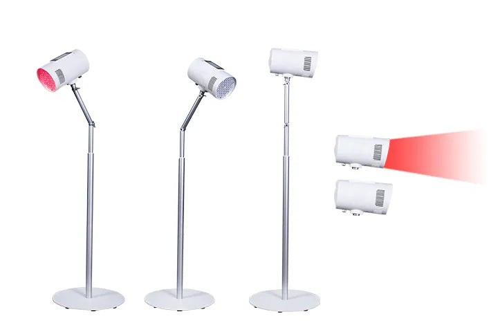 Red Light Therapy Lamp | 4-Wavelength 200mW Flexible 3-Fold Rod