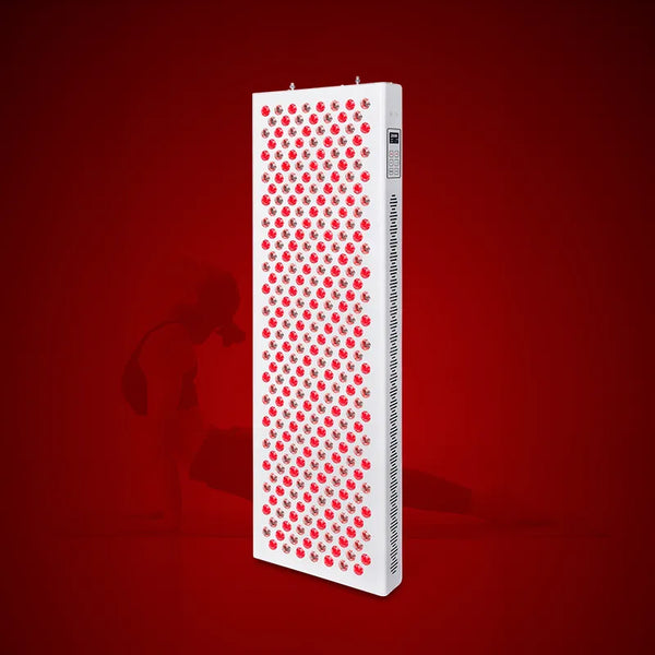 Red Light Therapy Panel | 1500W 300 LEDs LCD Timer No-Flicker