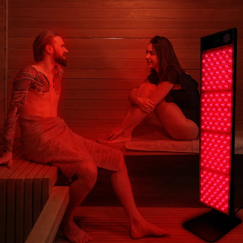 Red Light Therapy Sauna Panel | 320 LEDs 660nm 850nm Pulsed
