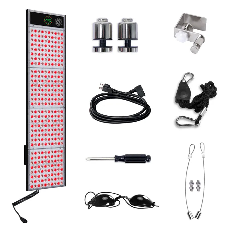 Red Light Therapy Sauna Panel | 320 LEDs 660nm 850nm Pulsed