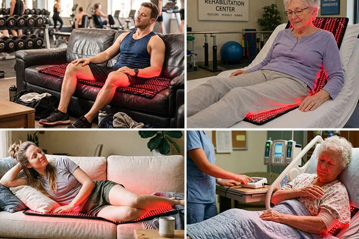 Red Light Therapy Pad | 945 LEDs 75W Full-Body Panel
