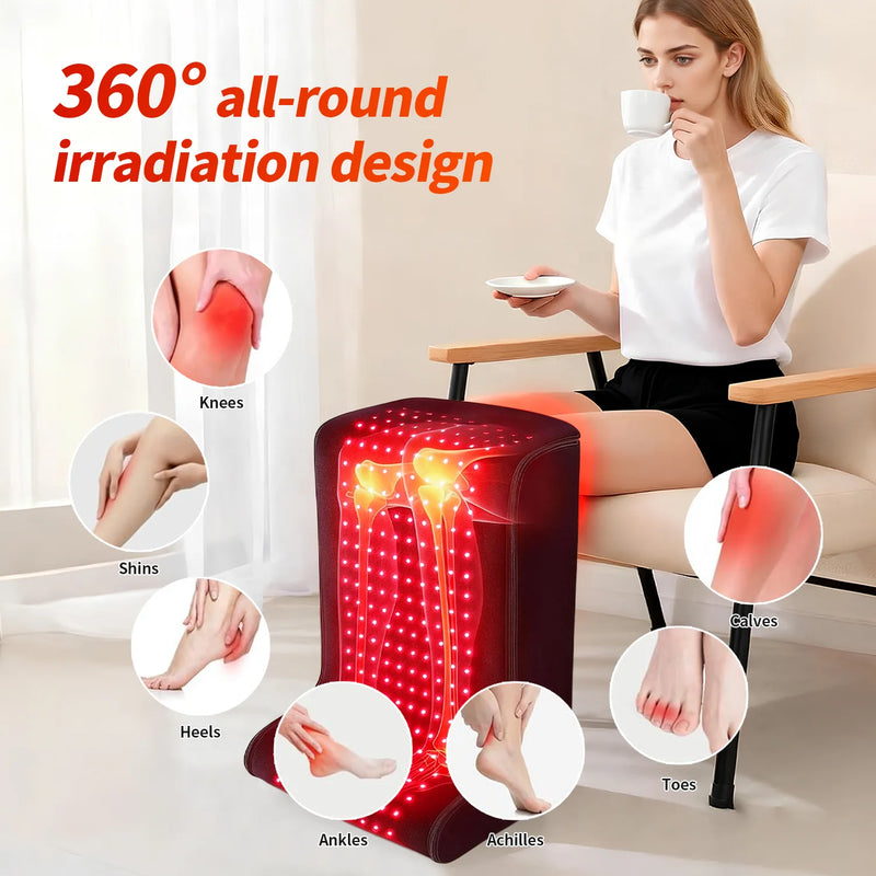 Red Light Therapy Device | Foot and Leg 470 LEDs 650nm 850nm