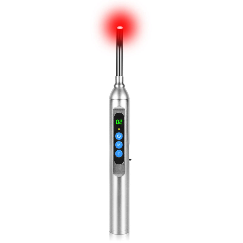 Red Light Therapy Handheld Device | 660nm 850nm Aluminum Body Torch
