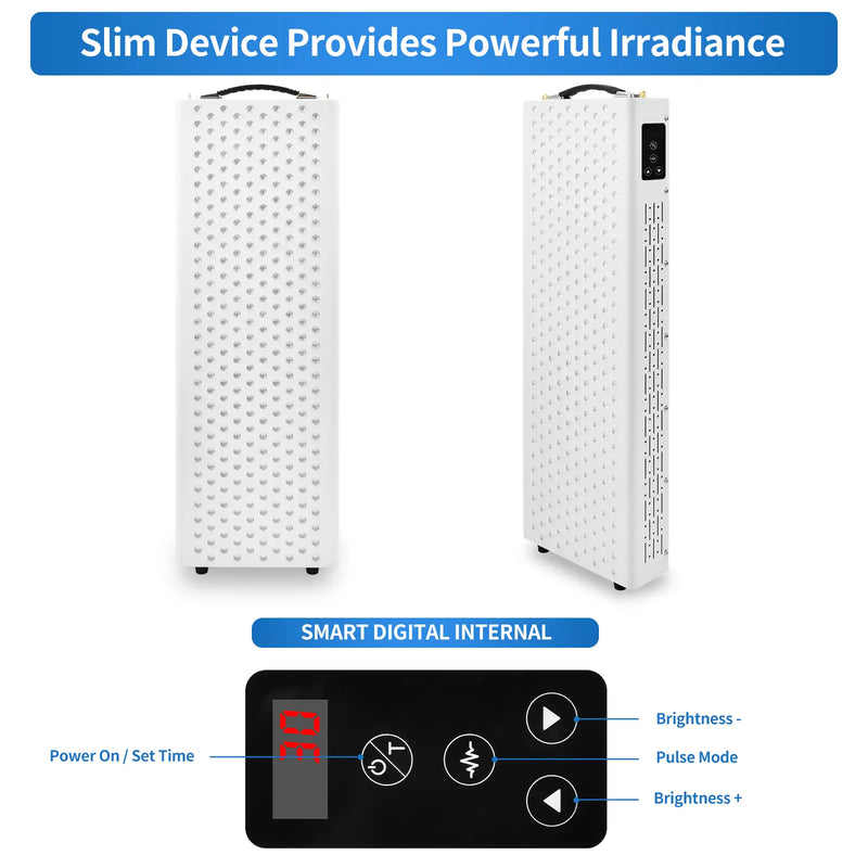 Red Light Therapy Panel | 450W 300 LEDs 660nm 850nm