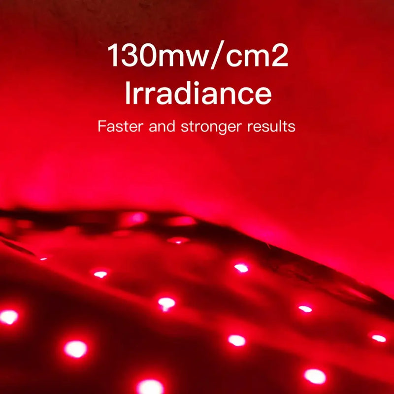 Full-Body Red Light Therapy Mat | 1280 LEDs 650nm 850nm